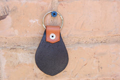 Running Horse leather Key Fob