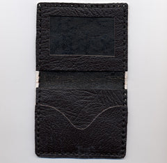 It Takes a Village leather ID case
