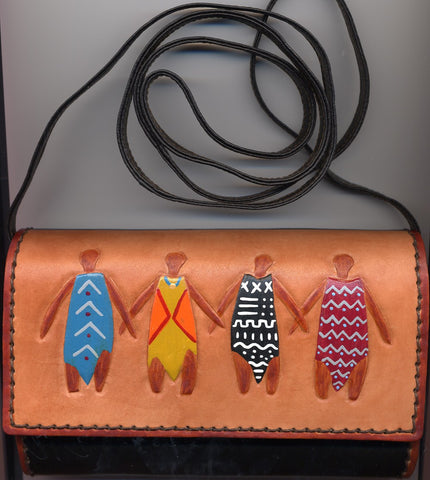 Sisters leather should purse