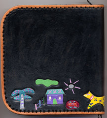 It Takes A Village leather CD Case