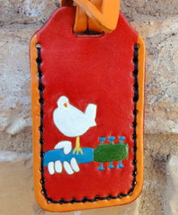 Luggage Tag with Woodstock Icon