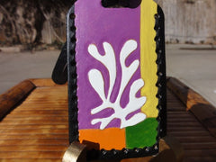 Matisse "le lagon" leather Luggage Tag