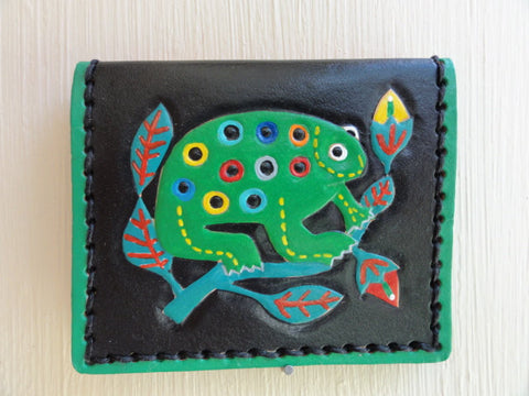 Mola Frog leather ID Case