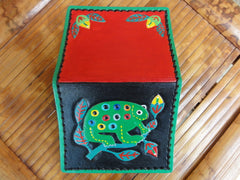 Mola Frog leather ID Case