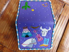 Western leather ID Case