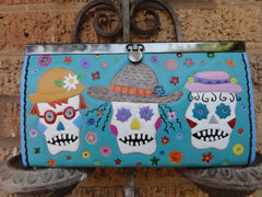 Wallet with Day of the Dead Theme