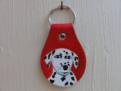Key Fob with Dalmatian