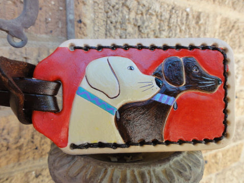 Luggage Tag with Labs