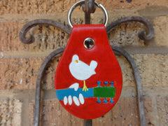 Key fob with Woodstock Icon