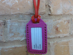 Luggage Tag with Sacred Heart