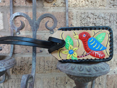 Luggage Tag with Red Bird