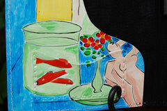 Matisse Goldfish leather Notebook