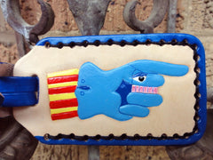 Luggage Tag with Yellow Submarine's Flying Glove