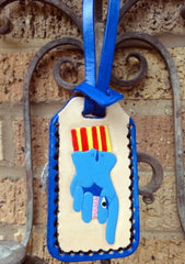 Luggage Tag with Yellow Submarine's Flying Glove