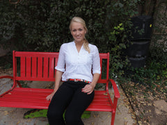 Cactus and Tepees handpainted belt