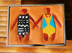 Sisters leather Belt Buckle