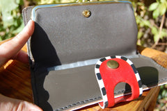 Western red leather Wallet