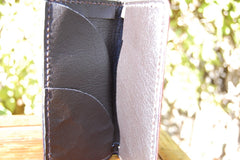 Petrogylph leather Checkbook Cover