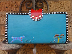 Wallet with It Takes a Village Design