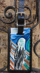 Luggage Tag with The Scream