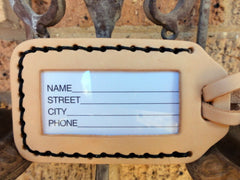 Luggage Tag with Wild West Theme