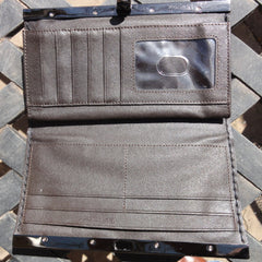 Wallet with Black and White Cat