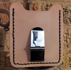 Wallet with Money Clip and John Lennon Drawing