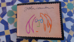 Wallet with John Lennon Self-Portrait