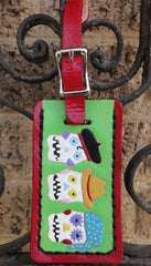 Luggage Tag with Day of the Dead