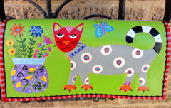 Purse with Polka Dot Cat