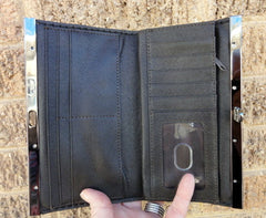 Wallet with Sleeping Woman