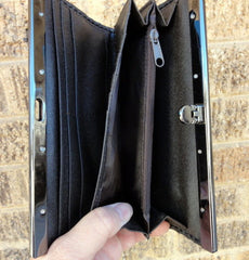 Wallet with Sleeping Woman