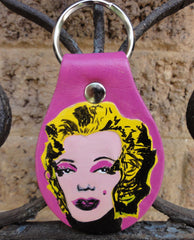 Key fob with Marilyn Monroe