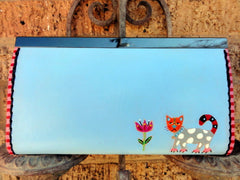 Wallet with Polka Dot Cat