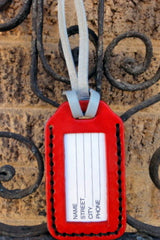 Luggage Tag with Mola Cat