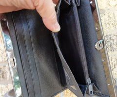 Wallet with Polka Dot Cat