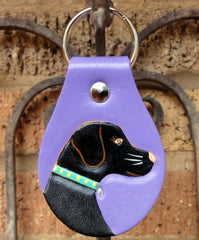Key Fog with Black Lab
