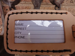 Luggage Tag with Chocolate Lab