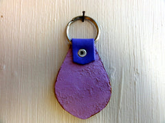 Key Fob with Village Design