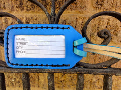 Luggage Tag with Man's Best Friend