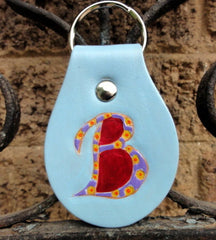 Key Fob with Initial