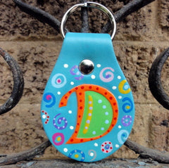 Key Fob with Initial