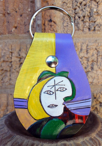 Key Fob with Picasso Woman