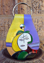 Key Fob with Picasso Woman