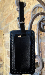 Luggage Tag with Magritte's Bowler Hat