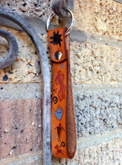 Key Fob with Petroglyphs