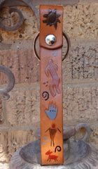 Key Fob with Petroglyphs