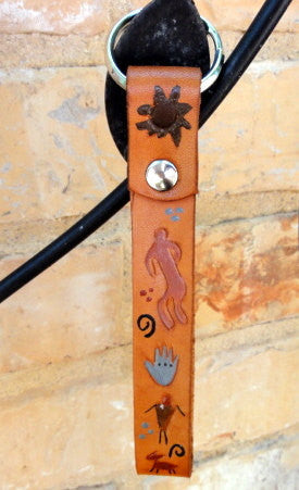 Key Fob with Petroglyphs