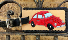 Luggage Tag with VW Beetle