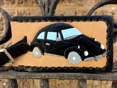 Luggage Tag with VW Beetle